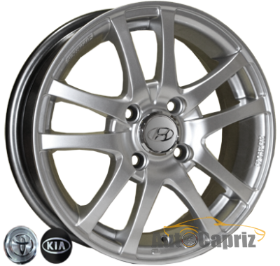 Диски Replica Kia 450 HS R15 W6.0 PCD4x100 ET43 DIA54.1  